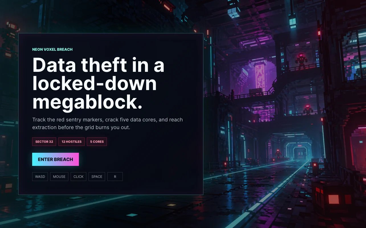 Neon FPS 案例截图